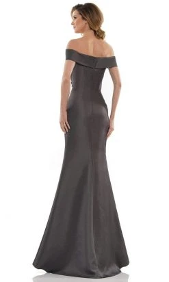 Marsoni By Colors - MV1140 Off Shoulder Trumpet Evening Dress