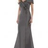 Marsoni By Colors - MV1140 Off Shoulder Trumpet Evening Dress 1 Marsoni By Colors - MV1140 Off Shoulder Trumpet Evening Dress