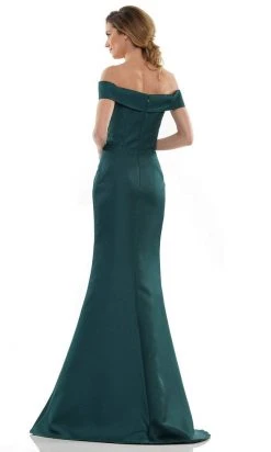 Marsoni By Colors - MV1142 Off Shoulder Mermaid Evening Dress