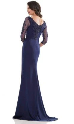 Marsoni By Colors - MV1146 Formal Pleated Bod Sheath Gown 11 Marsoni By Colors - MV1146 Formal Pleated Bod Sheath Gown