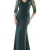 Marsoni By Colors - MV1146 Formal Pleated Bod Sheath Gown 1 Marsoni By Colors - MV1146 Formal Pleated Bod Sheath Gown