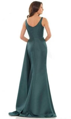 Marsoni By Colors MV1186 - Sleeveless Bateau Neck Long Dress