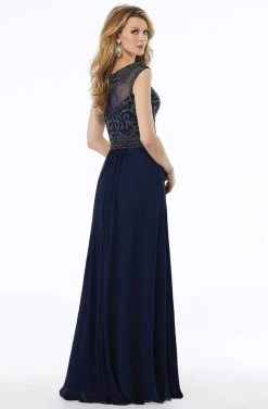 MGNY By Mori Lee - 72104 Beaded Scoop A-Line Dress