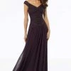 MGNY By Mori Lee - 72134 Embroidered Off-Shoulder A-line Gown 1 MGNY By Mori Lee - 72134 Embroidered Off-Shoulder A-line Gown