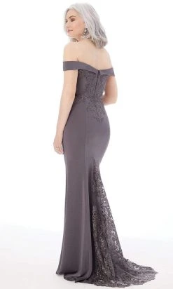 MGNY By Mori Lee - 72207 Off Shoulder Beaded Appliqued Mermaid Gown 7 MGNY By Mori Lee - 72207 Off Shoulder Beaded Appliqued Mermaid Gown