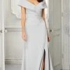 MGNY By Mori Lee - 72406 Off Shoulder A-Line Evening Dress 1 MGNY By Mori Lee - 72406 Off Shoulder A-Line Evening Dress