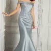 MGNY By Mori Lee - 72408 Floral Embroidery Detailed Trumpet Gown
