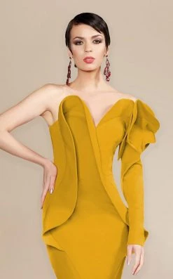 MNM Couture - 2327 Ruffled Sweetheart Mermaid Dress