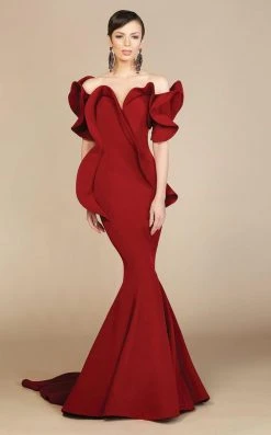 MNM Couture - 2328 Peplum Off-Shoulder Mermaid Evening Gown 27 MNM Couture - 2328 Peplum Off-Shoulder Mermaid Evening Gown