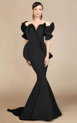 MNM Couture - 2328 Peplum Off-Shoulder Mermaid Evening Gown 20 MNM Couture - 2328 Peplum Off-Shoulder Mermaid Evening Gown