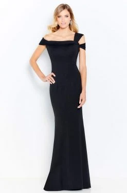 Mon Cheri - Asymmetrical Seamed Evening Gown 120604 6 Mon Cheri - Asymmetrical Seamed Evening Gown 120604