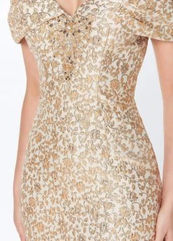 Mon Cheri - Off-Shoulder Trumpet Evening Dress 119955 11 Mon Cheri - Off-Shoulder Trumpet Evening Dress 119955