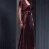 Mon Cheri - Sweetheart Long Dress In Brick 210639 - 1 Pc Brick In Size 8 Available
