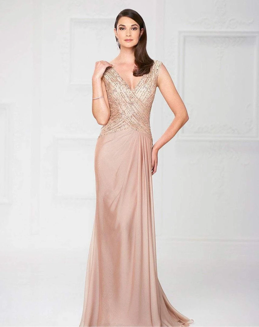 Montage By Mon Cheri - 117905 Two-tone A-Line Gown 3 Montage By Mon Cheri - 117905 Two-tone A-Line Gown