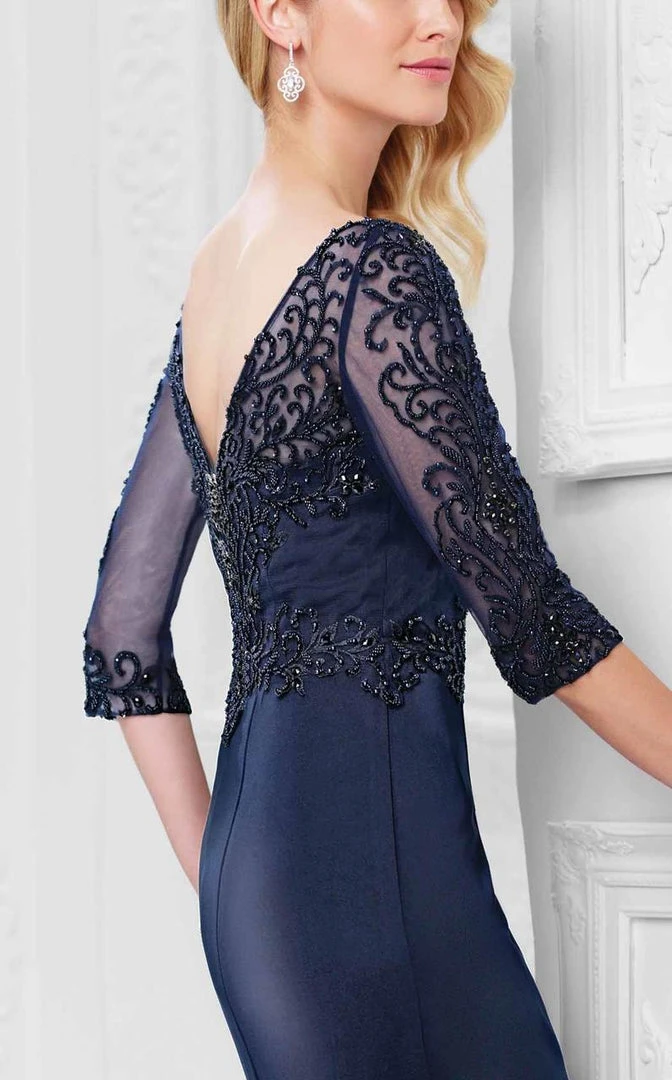 Montage By Mon Cheri - 117910 Fit And Flare Gown 5 Montage By Mon Cheri - 117910 Fit And Flare Gown