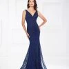Montage By Mon Cheri - 118975 Sleeveless Ribbonwork Evening Gown