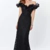 Montage By Mon Cheri - 119931 Ruffled Off-Shoulder Gown