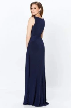 Montage By Mon Cheri - 119938 Fitted Pleated Evening Dress