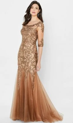 Montage By Mon Cheri 122901 - Lace Evening Gown