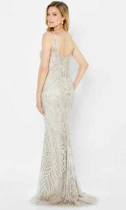 Montage By Mon Cheri 122904 - Detachable Straps And Shawl Dress