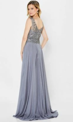 Montage By Mon Cheri 122907 - Beaded Tulle Flowy A Line Dress