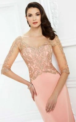 Montage By Mon Cheri - 217950 Divinely Beaded Sheath Dress 11 Montage By Mon Cheri - 217950 Divinely Beaded Sheath Dress