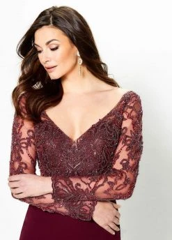 Montage By Mon Cheri - 219973 Bead Embellished Sheath Dress 14 Montage By Mon Cheri - 219973 Bead Embellished Sheath Dress