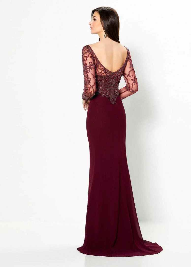 Montage By Mon Cheri - 219973 Bead Embellished Sheath Dress 4 Montage By Mon Cheri - 219973 Bead Embellished Sheath Dress