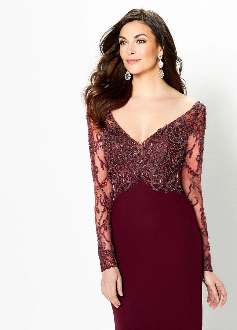 Montage By Mon Cheri - 219973 Bead Embellished Sheath Dress 7 Montage By Mon Cheri - 219973 Bead Embellished Sheath Dress