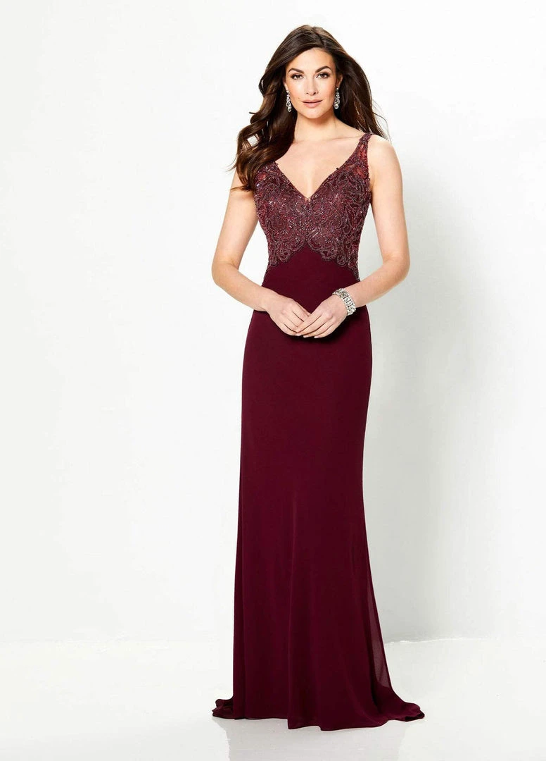 Montage By Mon Cheri - 219973 Bead Embellished Sheath Dress 5 Montage By Mon Cheri - 219973 Bead Embellished Sheath Dress