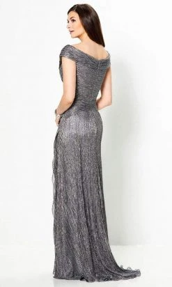 Montage By Mon Cheri - 219975W Ruched Off-Shoulder Sheath Dress 12 Montage By Mon Cheri - 219975W Ruched Off-Shoulder Sheath Dress