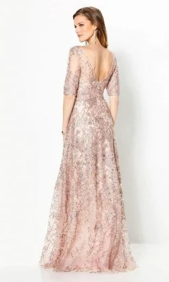 Montage By Mon Cheri - 219976 Embroidered Lace Illusion Bateau Dress 9 Montage By Mon Cheri - 219976 Embroidered Lace Illusion Bateau Dress