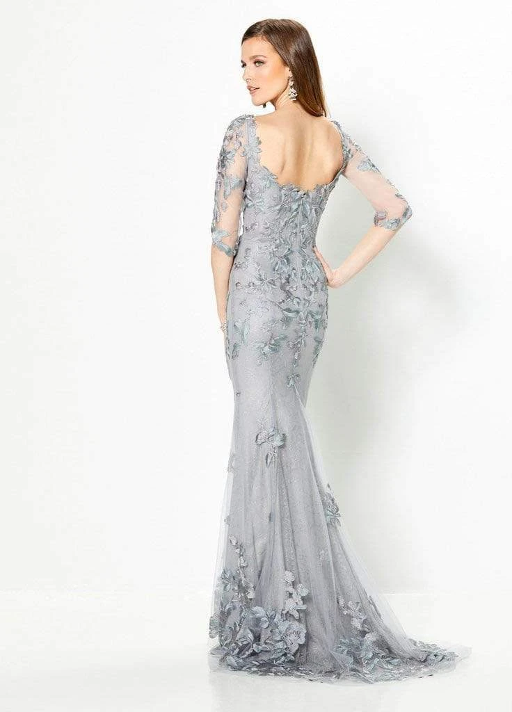 Montage By Mon Cheri - 219978 Embroidered Scoop Neck Long Gown 4 Montage By Mon Cheri - 219978 Embroidered Scoop Neck Long Gown