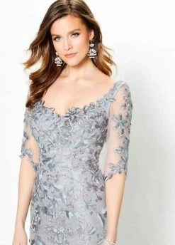 Montage By Mon Cheri - 219978 Embroidered Scoop Neck Long Gown 10 Montage By Mon Cheri - 219978 Embroidered Scoop Neck Long Gown