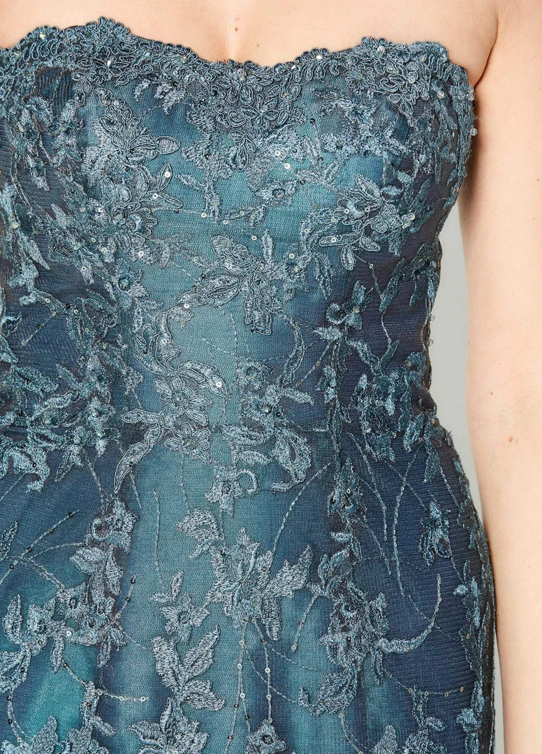 Montage By Mon Cheri - 219979 Embroidered Lace Illusion Trumpet Dress 8 Montage By Mon Cheri - 219979 Embroidered Lace Illusion Trumpet Dress