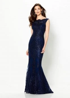 Montage By Mon Cheri - 219991 Long Embroidered Lace Mermaid Gown