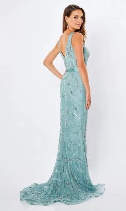 Montage By Mon Cheri - 221965 Bedazzled Sheath Evening Gown