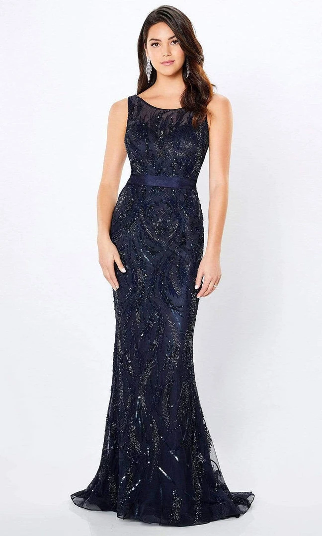 Montage By Mon Cheri - 221965 Bedazzled Sheath Evening Gown 5 Montage By Mon Cheri - 221965 Bedazzled Sheath Evening Gown