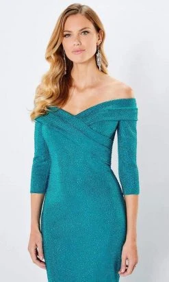 Montage By Mon Cheri - 221970 Off-Shoulder Sparkle Beaded Mermaid Gown 9 Montage By Mon Cheri - 221970 Off-Shoulder Sparkle Beaded Mermaid Gown