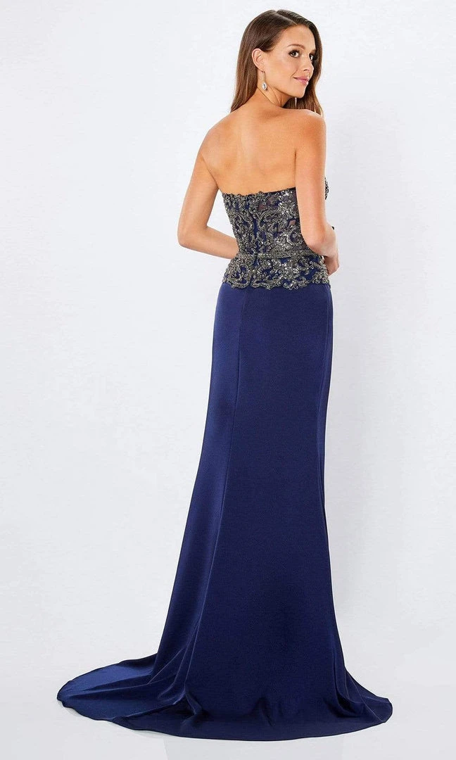 Montage By Mon Cheri - 221972 Sweetheart Embellished Crepe Gown 4 Montage By Mon Cheri - 221972 Sweetheart Embellished Crepe Gown