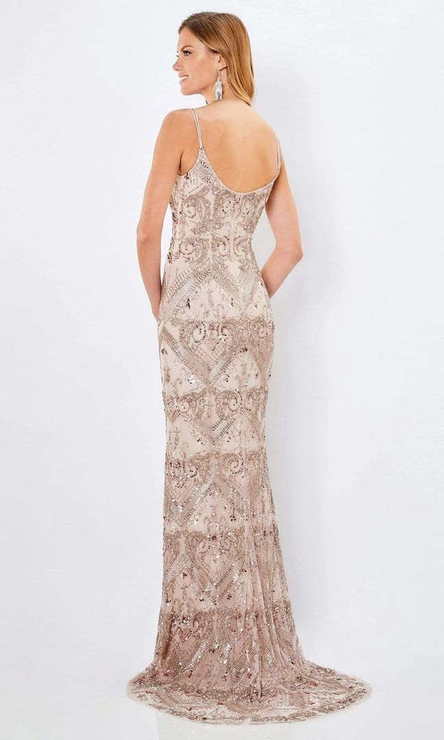 Montage By Mon Cheri - 221978 Beaded Sheath Evening Dress 4 Montage By Mon Cheri - 221978 Beaded Sheath Evening Dress