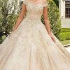 Mori Lee - 89302 Off Shoulder Rhinestone Beaded Glitter Net Ballgown 2 Mori Lee - 89302 Off Shoulder Rhinestone Beaded Glitter Net Ballgown