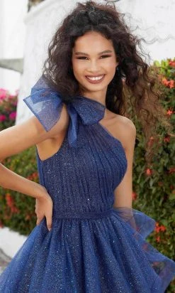 Mori Lee 9599 - Asymmetric Flounce A-Line Cocktail Dress 8 Mori Lee 9599 - Asymmetric Flounce A-Line Cocktail Dress