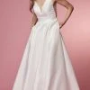 Nox Anabel Bridal E156PW - Sleeveless Bridal Dress 2 Nox Anabel Bridal E156PW - Sleeveless Bridal Dress