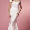 Nox Anabel Bridal E497W - Shawl Style Bridal Dress 2 Nox Anabel Bridal E497W - Shawl Style Bridal Dress