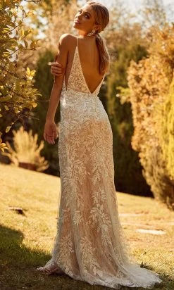 Nox Anabel Bridal JE915 - Beaded Lace Bridal Gown 12 Nox Anabel Bridal JE915 - Beaded Lace Bridal Gown