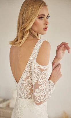 Nox Anabel Bridal JE916 - Long Sleeve Bridal Gown