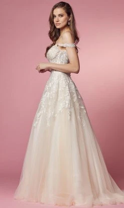 Nox Anabel Bridal JH925 - Off Shoulder Bridal Gown 14 Nox Anabel Bridal JH925 - Off Shoulder Bridal Gown