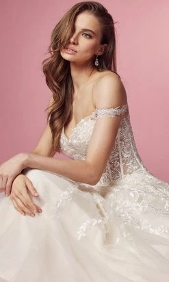 Nox Anabel Bridal JH925 - Off Shoulder Bridal Gown 16 Nox Anabel Bridal JH925 - Off Shoulder Bridal Gown