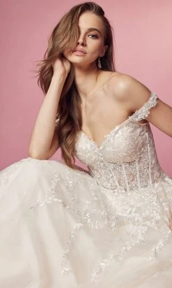 Nox Anabel Bridal JH925 - Off Shoulder Bridal Gown 17 Nox Anabel Bridal JH925 - Off Shoulder Bridal Gown